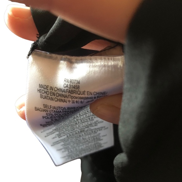 Black Sequined Cocktail Dress size 4 - Picture 3 of 16